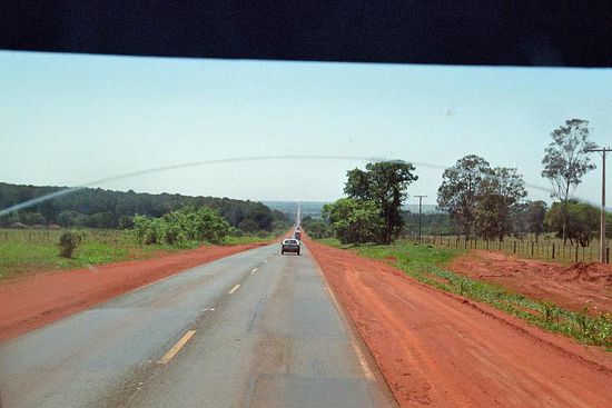 Irgendwo auf dem Weg nach São Paulo