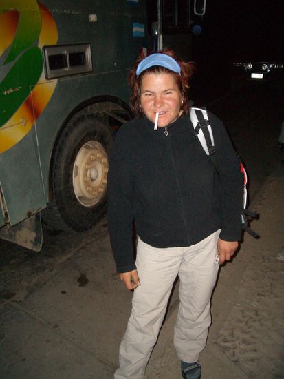 Zigarettenpause für Petra
Cigarettebreak for Petra