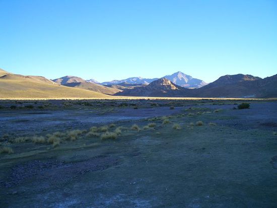 Landschaft bei San Antonio de Lipez