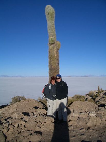 Auf dem "Gipfel" der Isla de Pescadores