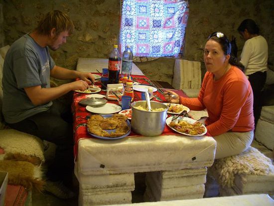 Unser letztes Mittagessen auf der Tour