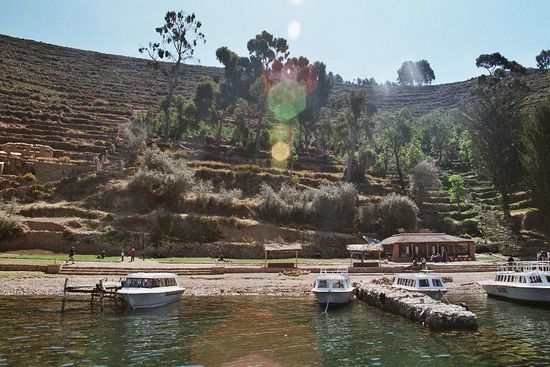 Der Hafen von Yumani