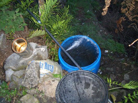 Die Wasserversorgung!