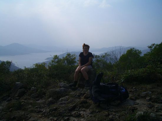 Oben auf dem Sai Wan Shan