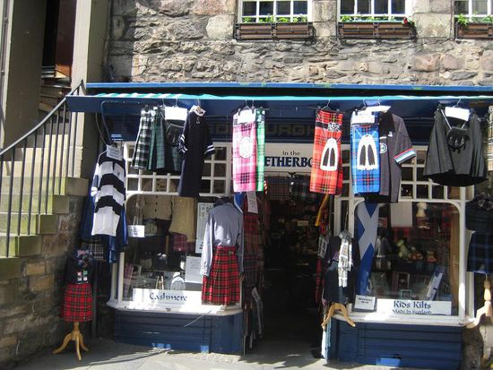 Schottische Kilts