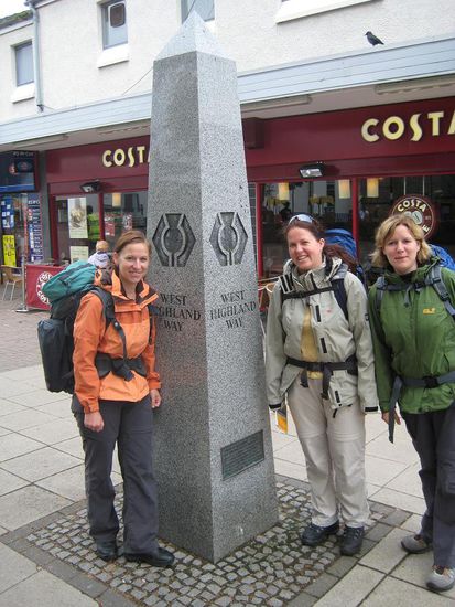 Der Startpunkt des West Highland Way