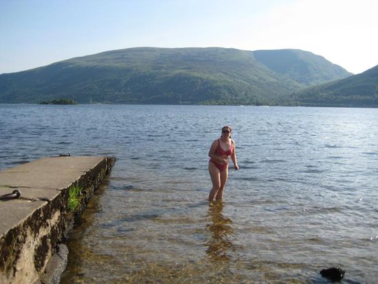 Brrr, ist das Wasser kalt ...