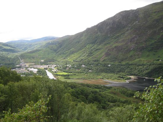 Blick zurück nach Kinlochleven