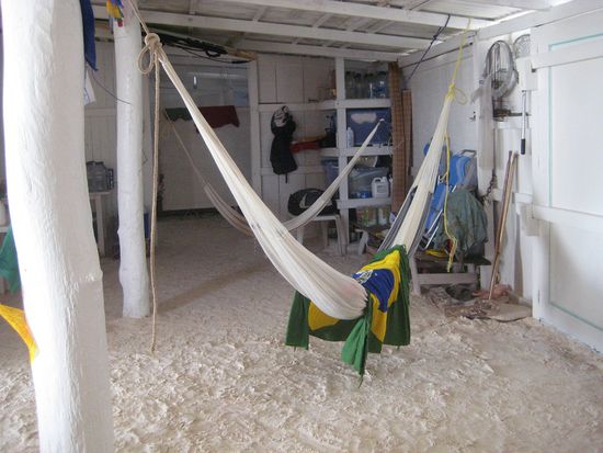 Das "Schlafzimmer" ...