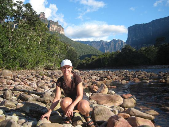 Abends ist noch allerschönstes Wetter ...