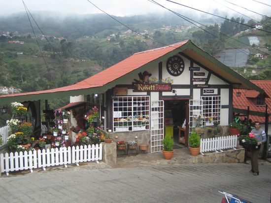 In Colonia Tovar sind fast alle Gebäude ...