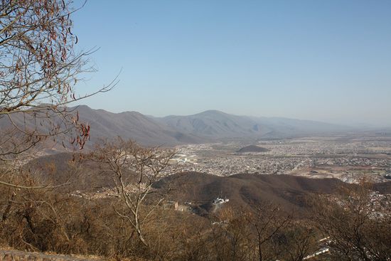 Tolle Aussicht auf Salta