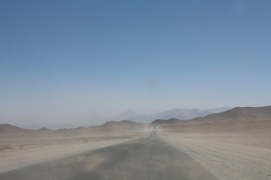 Ein kleiner Sandsturm ...