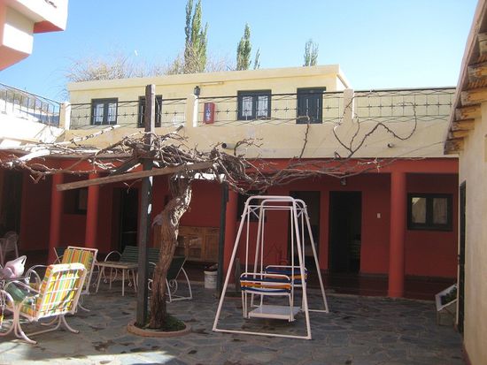 Innenhof des Notel Nevado