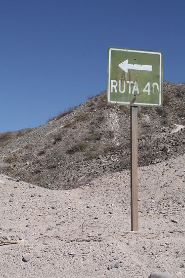 Wir sind dir Ruta 40 gefahren