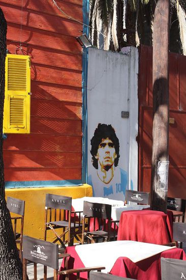 Maradona ... allgegenwärtig!