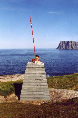 Knivskjelodden, der nördlichste Punkt
