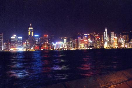Skyline von Central Hong Kong