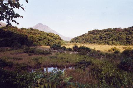 Die Landschaft auf dem Rückweg