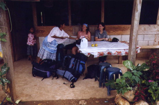 Mittagessen in El Cruce