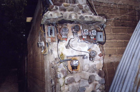 Strömzähler in Pana ...