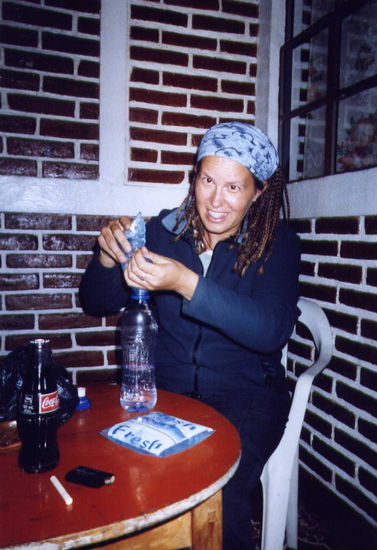 Agua bolsas ... Wasser in Tüten!