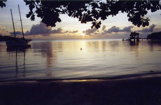 Abendstimmung in West End