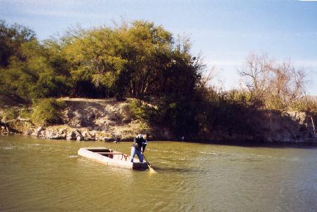 Unsere "Rio Grande Fähre"