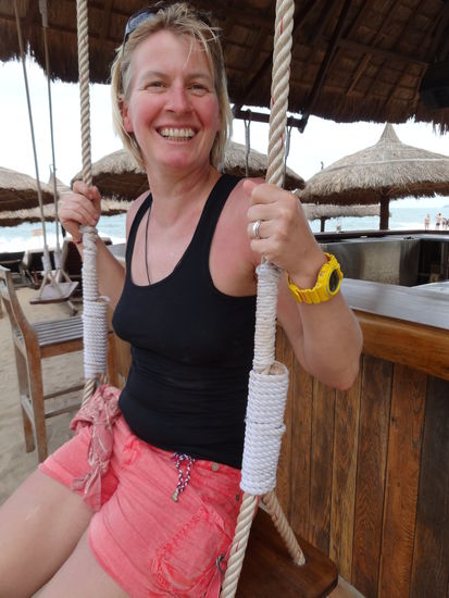 Nha Trang in einem wunderschoenen Beachclub.