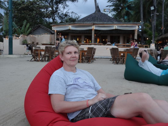 Chillen im Beachclub