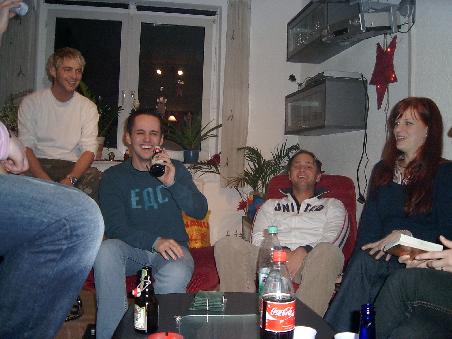 "Joschi", "Micha"(na.. noch nen Bier??) .. "Armin" und "Kirstin"