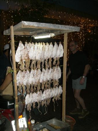 getrockneter Tintenfisch