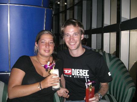 ..in der angeblich hoechstgelegenen Bar der Welt!
