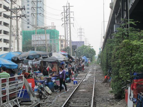 Seitlich Sukhumvit Road