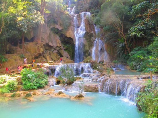Wasserfälle Luang Prabang