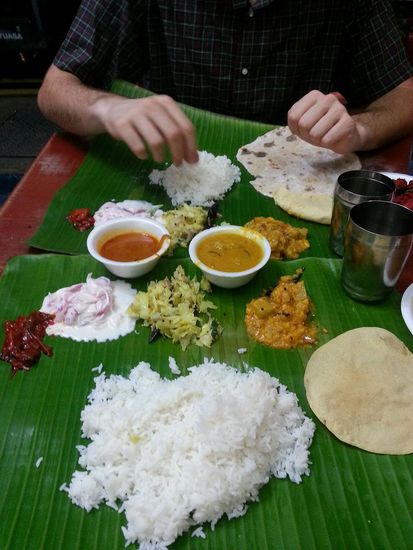 Nachtessen im Chettinadu