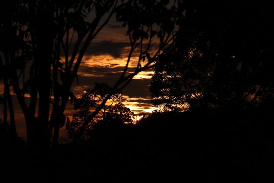 Sonnenuntergang im Taman Negara