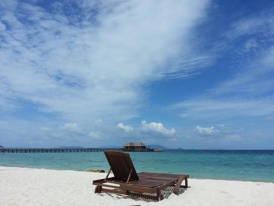 Traumstrand auf Mabul...