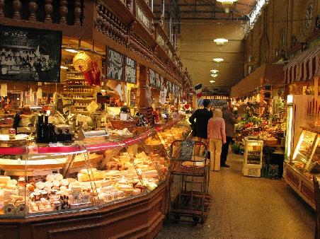 In der Saluhall an der Nyborrgatan
