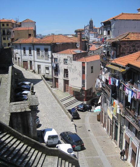 Nahe der Kathedrale von Porto