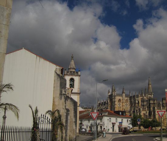 Blick auf das Kloster in Batalha