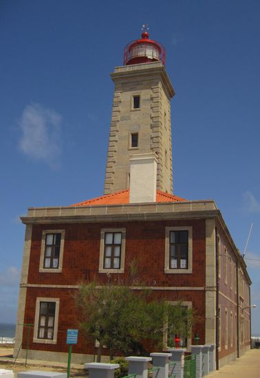 Leuchtturm Penedo da Saudade in Sao Pedro de Moel