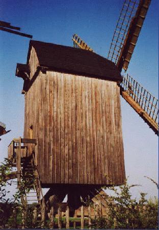 Bockwindmühle in Pudagla.