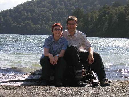 Kurzer Strandbesuch am See