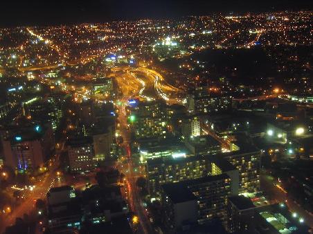 Auckland bei Nacht