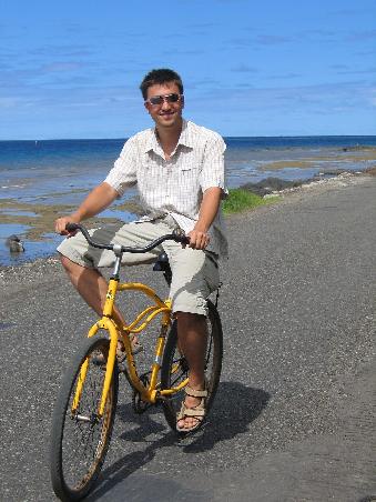 Das Rad ist original "Made in Fiji"
