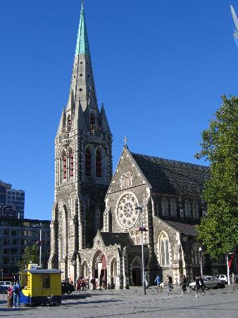 Cathedral Square - der Mittelpunkt der Stadt