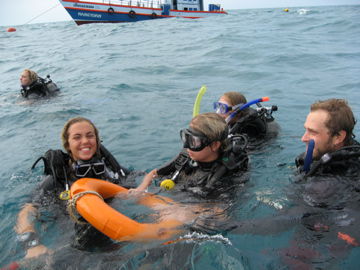 Let's go diving!