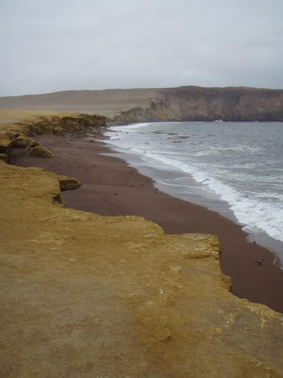Red Beach - Where the sand kisses the ocean