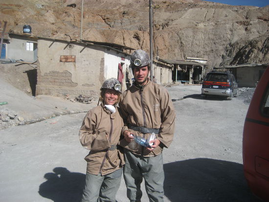 Noch gut lachen bevor es in die Tiefe geht...